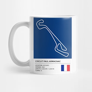 Circuit Paul Armagnac [info] Mug